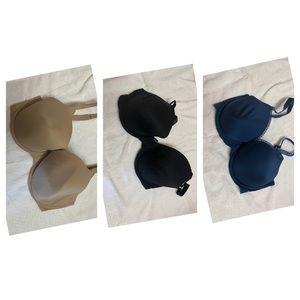 3 Calvin Klein 34 DDD/f bras